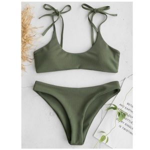 Green Zaful Bikini